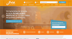 Desktop Screenshot of jiva.com.br